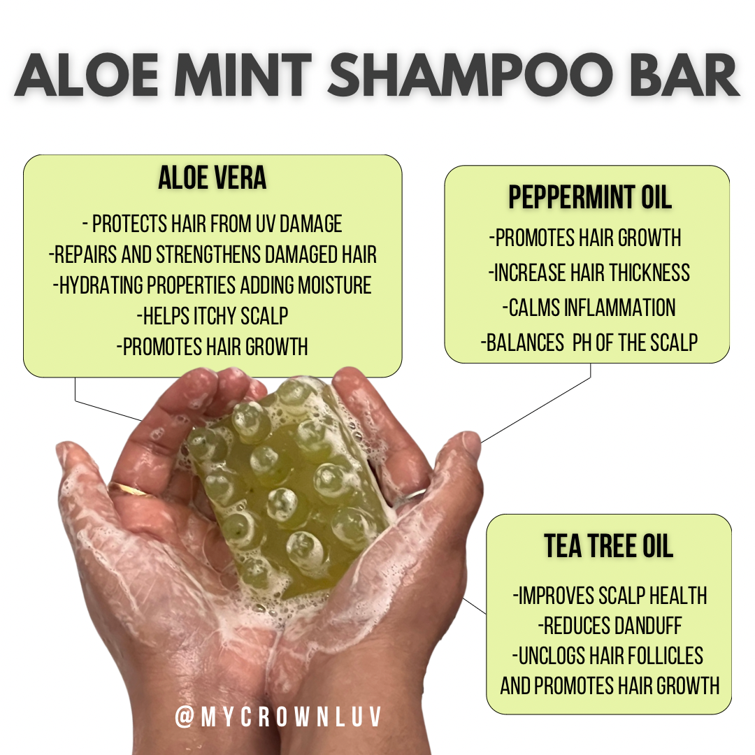 ALOE MINT SHAMPOO BAR