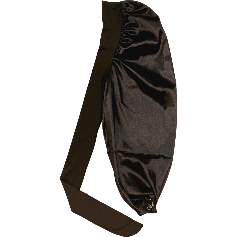 Extra Long Satin Bonnet - CrownLUV