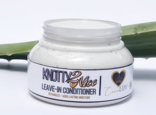 This multifunctional leave in conditioner acts as a detangler, moisturizer and styler for natural hair. 