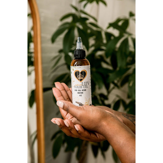 HERB-INFUSED SEALING HAIR OIL