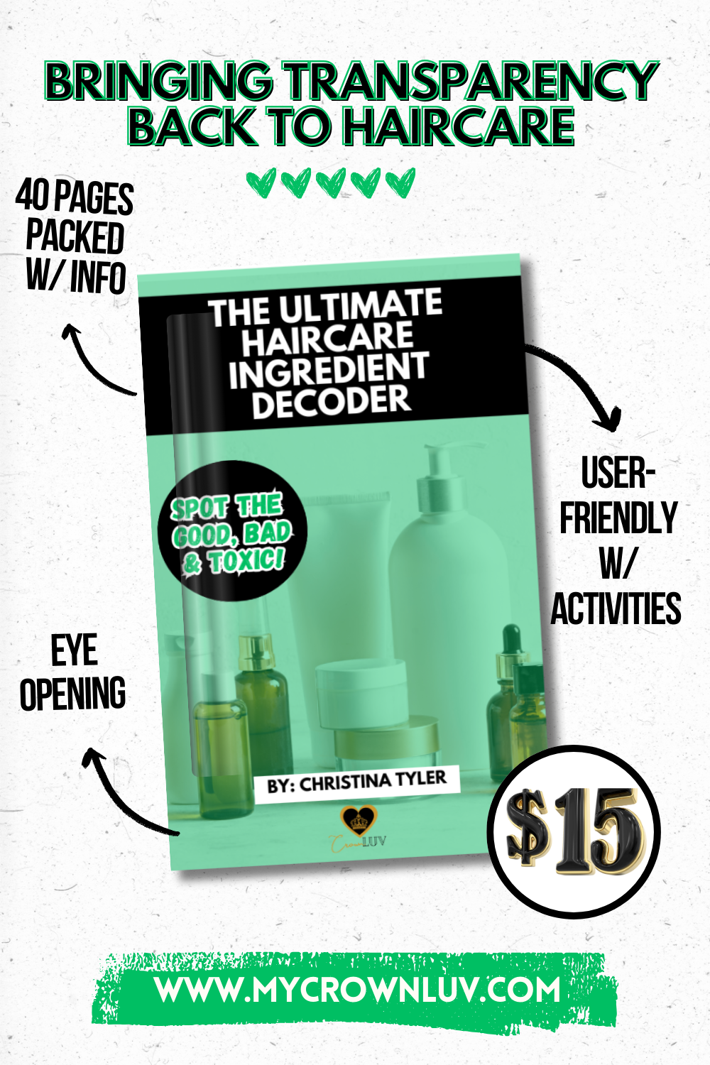 THE ULTIMATE HAIRCARE INGREDIENT DECODER EBOOK