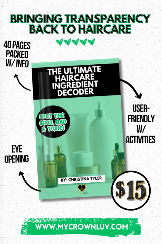 THE ULTIMATE HAIRCARE INGREDIENT DECODER EBOOK