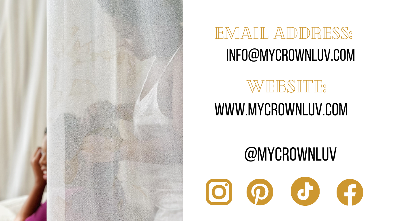 CrownLuv is honoring your hair — every kink, every curl, every knot, every split end. If you have a protective styles, natural hair, a sew-in or dreadlocks. Crownluv's hair accessories are functional and stylish. 